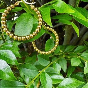 Glistening Gold Soul 18K Gold plated stainless steel hypoallergenic earrings 💛